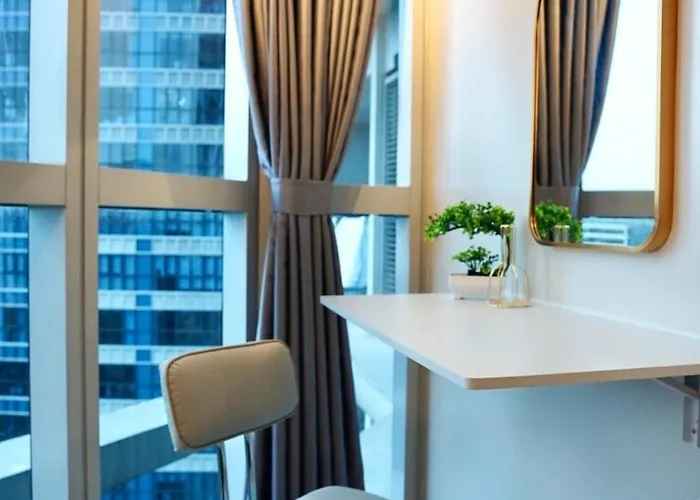 Apartment Luxury 2br In Uptown Parksuites Bgc Balcony & Prime Location